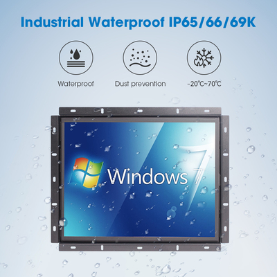 1280 * 1024 Résolution Moniteur tactile industriel 17 pouces Affichage robuste et robuste
