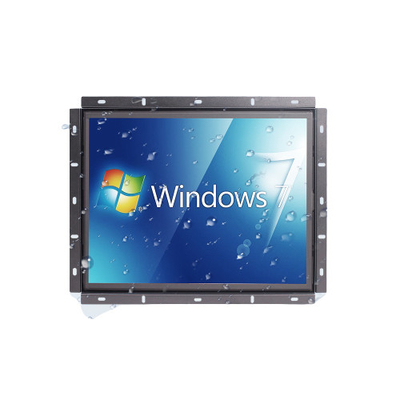 Moniteur LCD à cadre ouvert DC 12V avec ports de signal HDMI VGA DVI