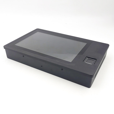Un écran tactile Android de 10,1 pouces et un écran avant noir monté IP65 CE/FCC/RoHS EMMC 32G