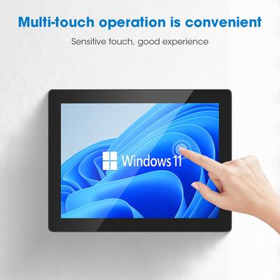 1280*1024 Résolution Panneau tactile PC Écran tactile capacitif 350 Nits Luminosité 64G Stockage SSD