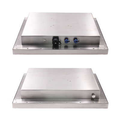 Moniteur à écran tactile industriel argenté avec résolution 1280*1024 Standard VESA Holes VGA\\DVI\\USB