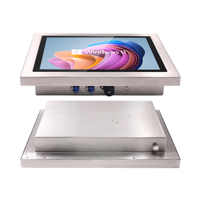 Résolution 1280*1024 Moniteur LCD argenté imperméable à l'eau 4 3 Rapport d'aspect VGA\\DVI\\USB Entrée