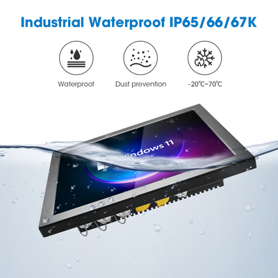 Un écran tactile industriel capacitif PC Win 10/11/Linux/Ubuntu 32G/64G/128G/256G SSD 1280*1024 Résolution 350