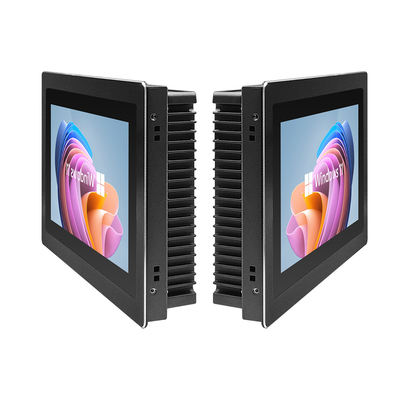 I3 CPU Embedded Touch Panel PC 32G/64G/128G/256G Stockage SSD et tension d'entrée de 12 à 36V