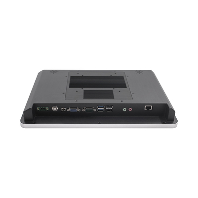 350 Nits VGA/COM/USB/RJ45/Audio JACK Panel tactile industriel PC avec stockage SSD