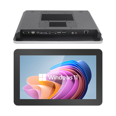 Résolution Industrial Touch Panel PC avec écran tactile capacitif et interface OS Win 10/11/Linux
