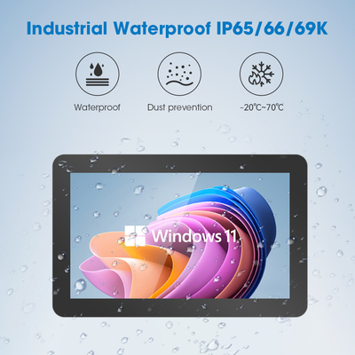 PC à écran tactile industriel avec mémoire de 2 Go/4 Go/8 Go 1920*1080 Résolution Ports VGA/COM/USB et Win 10/11/Linux