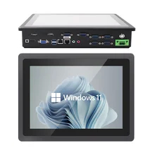 PC à panneau résistant à l'eau robuste avec contact résistif/capacitance