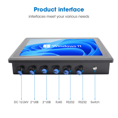 Écran tactile industriel avec écran tactile capacitif SSD