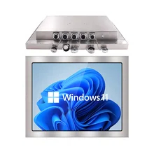 1920*1080 Résolution Écran tactile industriel Panel PC avec plusieurs ports