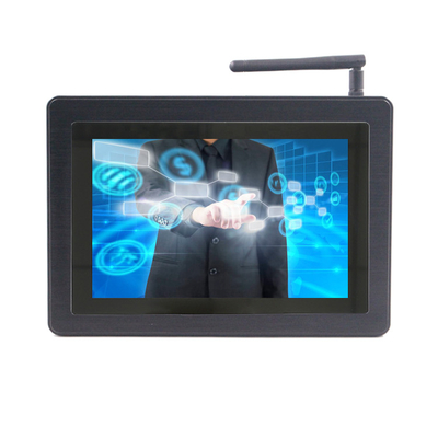 PC tactile intégré de 7 pouces avec SSD 32G/64G/128G/256G et tension d'entrée 12-36V