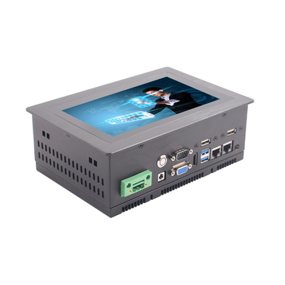 Système d'exploitation Windows/Lunix PC de panneau industriel avec écran tactile 12-36V Voltage d'entrée