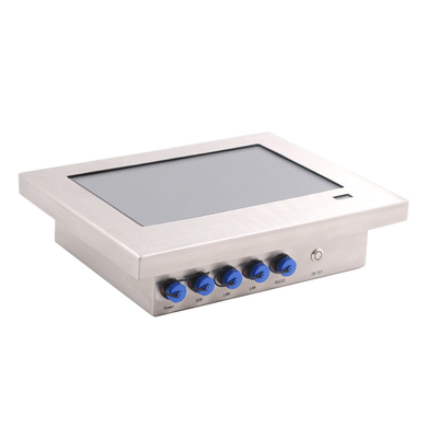 10.1'' Panel en acier inoxydable à contact capacitif PC certifié CE FCC ROHS