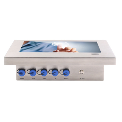PC industriel 10.1 en acier inoxydable avec port HDMI et monture VESA de 800 x 400 mm