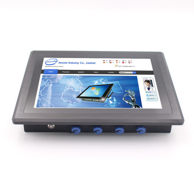 IP65 Panneau imperméable à l'eau PC 12V alimentation en courant continu 350cd/m2 Luminosité pour les environnements difficiles