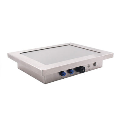 PC à double cœur Intel 1024x768 en acier inoxydable avec interface USB/RJ45/COM