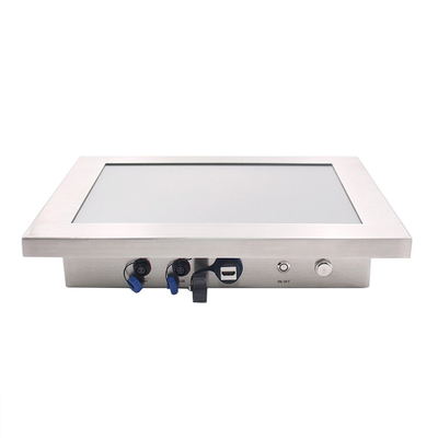 Panneau industriel en acier inoxydable intégré PC imperméable à l'eau IP65/67/68 avec le disque dur Intel CPU 64G-1T