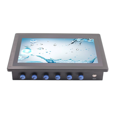 Intel J6412 CPU Panneau imperméable à l'eau PC IP65/66/67 Rating pour les environnements à température extrême
