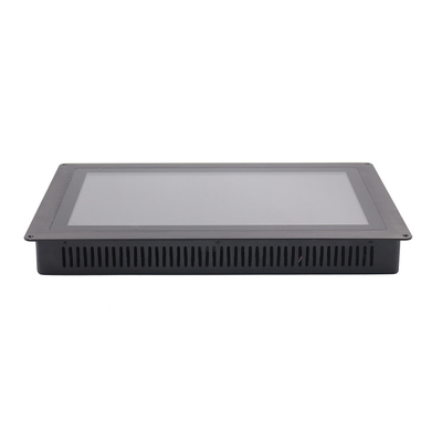 PC de panneau industriel avec fenêtre d'écran tactile/OS Linux et interface USB/RJ45/COM/VGA/HDMI/DC12V