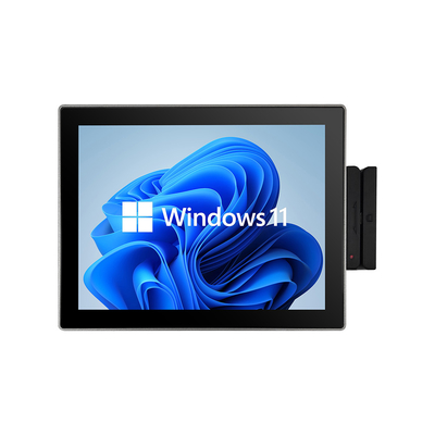 Panneau tactile industriel PC 10,4 pouces Taille de l'écran 350 Nits Luminosité 2 Go / 4 Go / 8 Go Mémoire pour les applications industrielles
