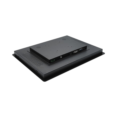 80/80/80/80 View Angels Moniteur monté sur panneau industriel avec adaptateur secteur et interface tactile USB/RS232