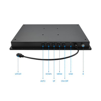 RS232 POWER HDMI et performances personnalisables du moniteur industriel pour les applications industrielles