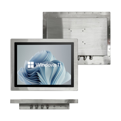 Interface polyvalente USB/RJ45/COM Panel industriel PC avec étanchéité IP65/67/68