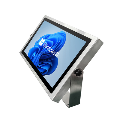 Panneau en acier inoxydable de résolution 1920*1080 PC 8G Mémoire et disque dur 256G pour des performances optimales