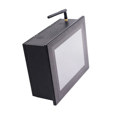 écran tactile industriel 4xRJ45 de l'encadrement 8Inch en aluminium