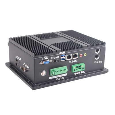 PC industriel de panneau d'affichage à cristaux liquides du verre trempé RS232 de 2mm avec GPIO