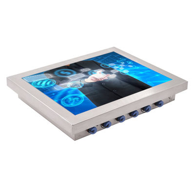 1.5mm solides solubles imperméabilisent le PC de panneau, l'ordinateur 1000nits industriel Fanless
