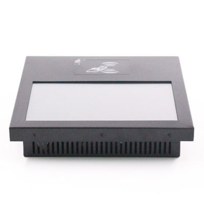 PC d'écran tactile du noyau J1900 Linux de quadruple de caisse en métal de FCC