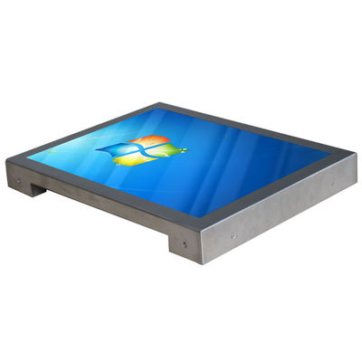 acier inoxydable de moniteur d'écran de 1.5mm IP66 CapacitiveTouch