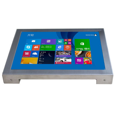 acier inoxydable de moniteur d'écran de 1.5mm IP66 CapacitiveTouch