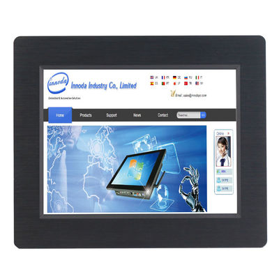 plat en aluminium de PC industriel Fanless du panneau 10.4inch