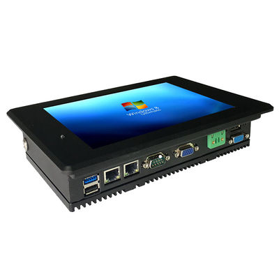 Refroidissement Fanless de 8inch Linux de PC rocailleux d'écran tactile