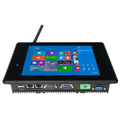Refroidissement Fanless de 8inch Linux de PC rocailleux d'écran tactile