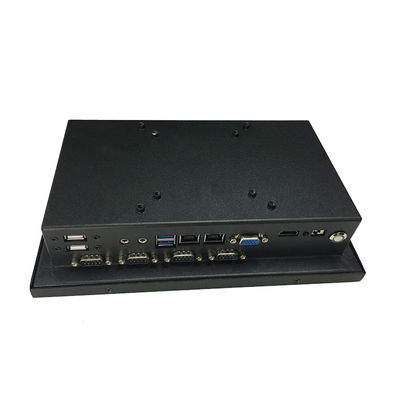 2xRj45 tout dans un industriel, caisse en métal de PC du panneau 4xRS232 10