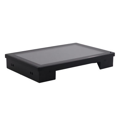 VGA a enfoncé le moniteur de contact, C.C industriel du moniteur 12V de panneau