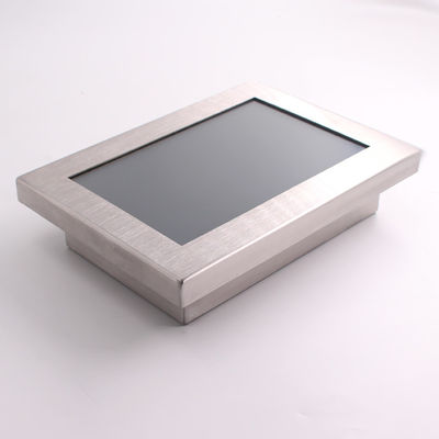 fil imperméable en acier 1024*768 du moniteur 4 de contact de 8in 1000nits 1.5mm