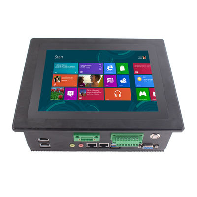 4xRJ45 8" l'ordinateur industriel PCAP de bâti du mur I3 touchent Windows 10