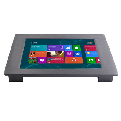 1000nits en aluminium a enfoncé le moniteur résistif 1024x768 de contact