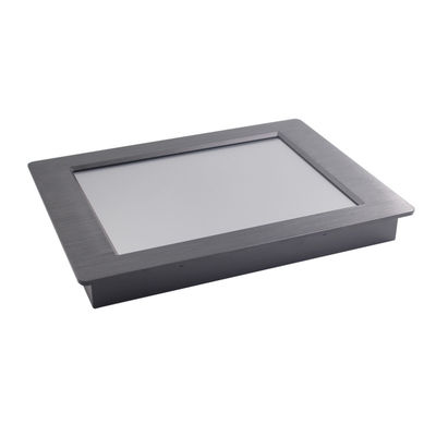 Moniteur DC24V VESA d'écran tactile de métier de commande numérique par ordinateur du panneau 250nits d'alliage