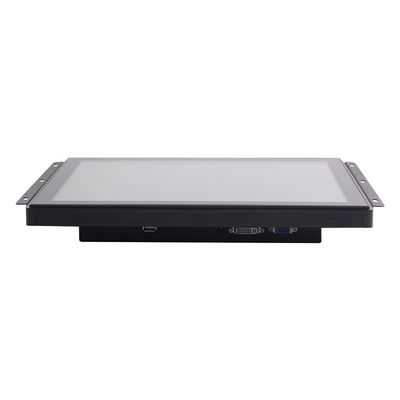 VGA DVI 15" moniteur 1000nits de contact du cadre ouvert 1024x768