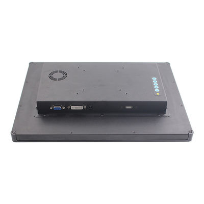 VGA DVI 15" moniteur 1000nits de contact du cadre ouvert 1024x768