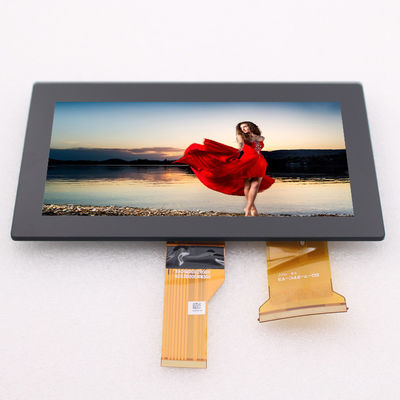 Écran tactile capacitif 1024x600 d'affichage à cristaux liquides de LVDS 500nits 7 pouces