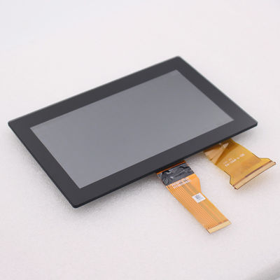Écran tactile capacitif 1024x600 d'affichage à cristaux liquides de LVDS 500nits 7 pouces