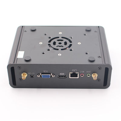 Cas HDMI VGA WiFi d'I5 5200U DDR3L RAM Fanless Mini Itx Computer