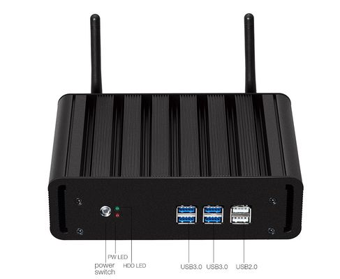 2.7Ghz type disque transistorisé du PC I7 7500U VGA HDMI 128G d'ITX de C HTPC Linux MINI