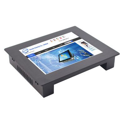Encadrement x768 en aluminium résistif incorporé du moniteur 8 d'écran tactile en 1024